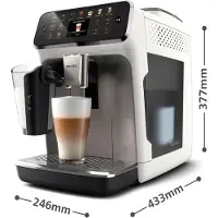 Philips Serie 4400 LatteGo EP4443/70, volautomatische koffiemachine, espressoapparaat, 1,8 liter, koffiebonen, ingebouwde molen, 1500 W