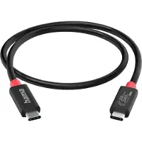Hama USB-C-kabel - - USB 4.0 Gen2 - 20 Gbit/s - 240W - 2,0m Zwart