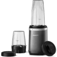 Philips Blender HR2766/00 - Incl Drinkbeker To Go 700 ml - 1000 Watt - Ook Geschikt voor Koffiebonen - Smoothie Maker en Ijsmaler - RVS Tritan
