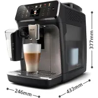 Philips EP5549/70 Koffievolautomaat Zwart, Staal