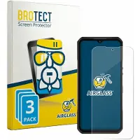 BROTECT Screenprotector 3 Stuks voor Oukitel WP66 Beschermglas transparant