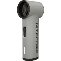Nitecore NEF01 Lite High-Speed Handheld Fan, Slate Gray, ventilator