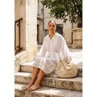 Stefano lauran Dames Slippers L24073 - Beige - Maat 40