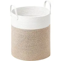 Songmics - Wasmand - Wasmand voor Kinderen - 60 L - Met Handgrepen - Voor Kinderkamer