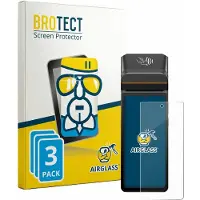 BROTECT Screenprotector 3 Stuks voor Brainsport myPAD Beschermglas transparant