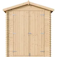 Timbela M320C1+M320G - Houten tuinhuis - 2,82 m² - 186x196xH224 cm - met vloer