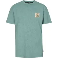 Petrol Industries Shirt 'Pitaya' lichtgeel / groen