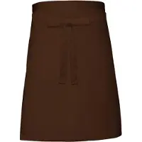Link Kitchen Wear Effen schort (Bruin)