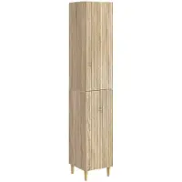 vidaXL Kast Set 2 st Bewerkt hout