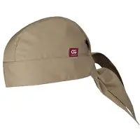 CG Workwear Prato klassieke koksmuts (Kaki Bruin)