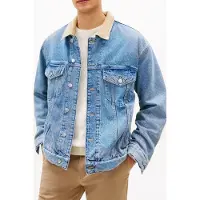 Tommy Hilfiger Trucker Jacket Kylo Indigo Maat: M | Spijkerjassen Outlet | Heren | Blauw