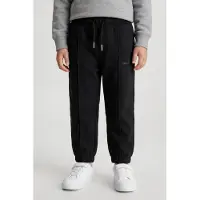 Calvin Klein Boys Relaxed Pintuck Sweatpant Black Maat: 14 | Sportkleding Outlet | kids | Zwart