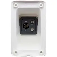 Whale External Multimedia Socket For Tv/satellite + Output 12v Transparant
