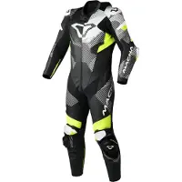 Macna Ignite geperforeerd eendelig motorfiets lederen pak