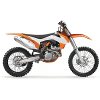 Polisport Radiatorkieuwen originele kleur 15 oranje/wit KTM
