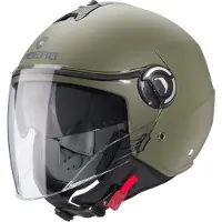 Caberg Riviera V4 X Mat Groen Jethelm Maat XL
