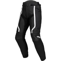IXS Sport RS-600 1.0 Zwart Wit Leren Motorbroek Maat Short 275