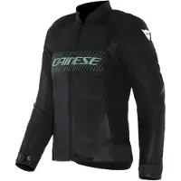 Dainese Herosphere Air Dames Zwart Groen Textiele Motorjas Maat 42