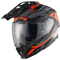 NEXX X.WED 3 Gobi Oranje Wit Adventure Integraalhelm Maat M