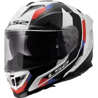 LS2 FF818 Storm III Sporty, integraalhelm ,Wit/Zwart/Blauw/Rood ,M