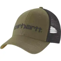 Carhartt Muts Men Dunmore Logo Cap Dark Bronzed Green