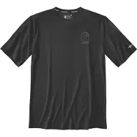 Carhartt Force Sun Defender Short-Sleeve Logo Graphic Functioneel T-shirt Maat