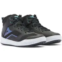 Dainese Suburb Air WMN Shoes Zwart Wit Harbor Blauw Maat 42