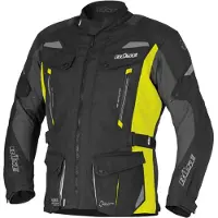 Büse Lago III Textieljack Zwart/Neongeel 3XL unisex