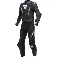 Dainese Laguna Seca 5 Perf. 2-Delig Pak zwart Wit Maat 58