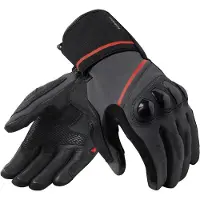 REV'IT! Summit 4 H2O Handschoenen Zwart Grijs Maat M