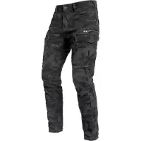 John Doe Stroker XTM, cargo broek ,zwart/donkergroen (camouflage) ,26/32