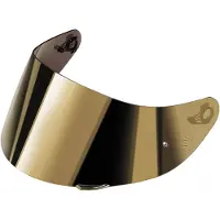 AGV K5 S/ K3 SV/ K1 S, vizier gespiegeld ,goud gespiegeld ,XS-MS