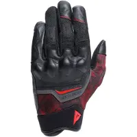 Dainese Ermex Zwart Lava Rood Handschoenen Maat XS
