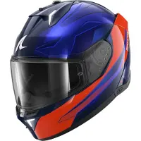 Shark Skwal i3 Mekarium, integraalhelm ,zwart/oranje/blauw ,M