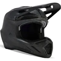 FOX V3 RS Carbon Solid Mat Zwart MIPS Crosshelm Maat XS