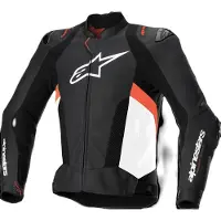 Alpinestars Missile V3 Airflow geperforeerde motorfiets lederen jas