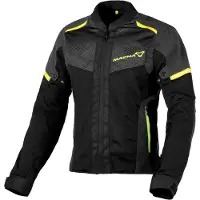 Sonstiges Macna Orcano 2.0 NightEye dames motortextiljas, zwart/neon, maat M