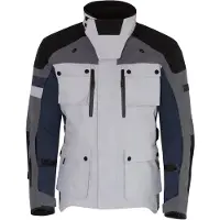 Merlin Solitude D3O Blauw Grijs Textiele Motorjas Maat S