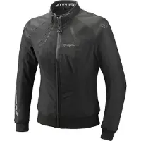 Ixon Siwa Lady Zwart Waterdichte Textiele Motorjas Maat XS