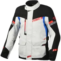 Macna Aspire WP Zwart Grijze Waterdichte Textieljas Maat S
