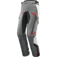 Ixon Midgard PT Grijs Zwart Rood Waterdichte Textiele Motorbroek Maat 4XL