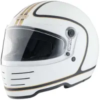 Simpson M62 Hondo, integraalhelm ,Mat Wit/Zwart ,S