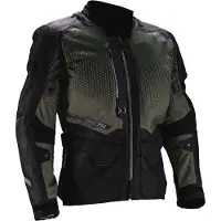 Leatt ADV FlowTour 5.5 Bos Zwart Olijf Waterdichte Textieljas Maat S