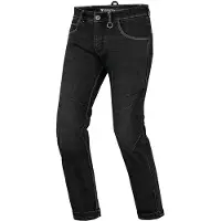 SHIMA Devon Zwart Motor Jeans Maat W36/L32