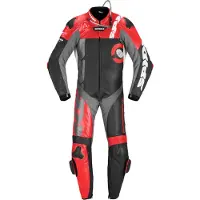 Spidi DP-Progressive Perforated Pro One Piece Motorfiets Lederen Pak