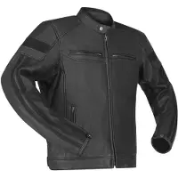 Richa Retro Racing 4 Black Edition Motorfiets leren jas