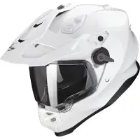 Scorpion ADF-9000 Air Solid Parelwit Adventure Helm Maat 2XL