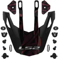 LS2 MX702 Rangi Helmet Peak Maat
