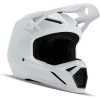 FOX V1 Solid Wit Crosshelm Maat L