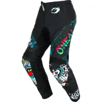 O'Neal Element Rancid zwart/veelkleurige motorcrossbroek